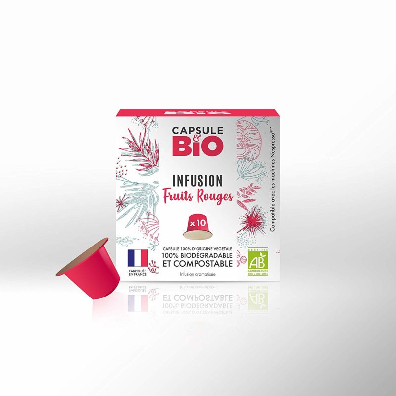 capsule infusion BIO fruits rouges