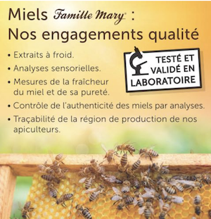 miels Famille Mary, engagement qualité et analyses de garantie de pureté et authenticité des miels