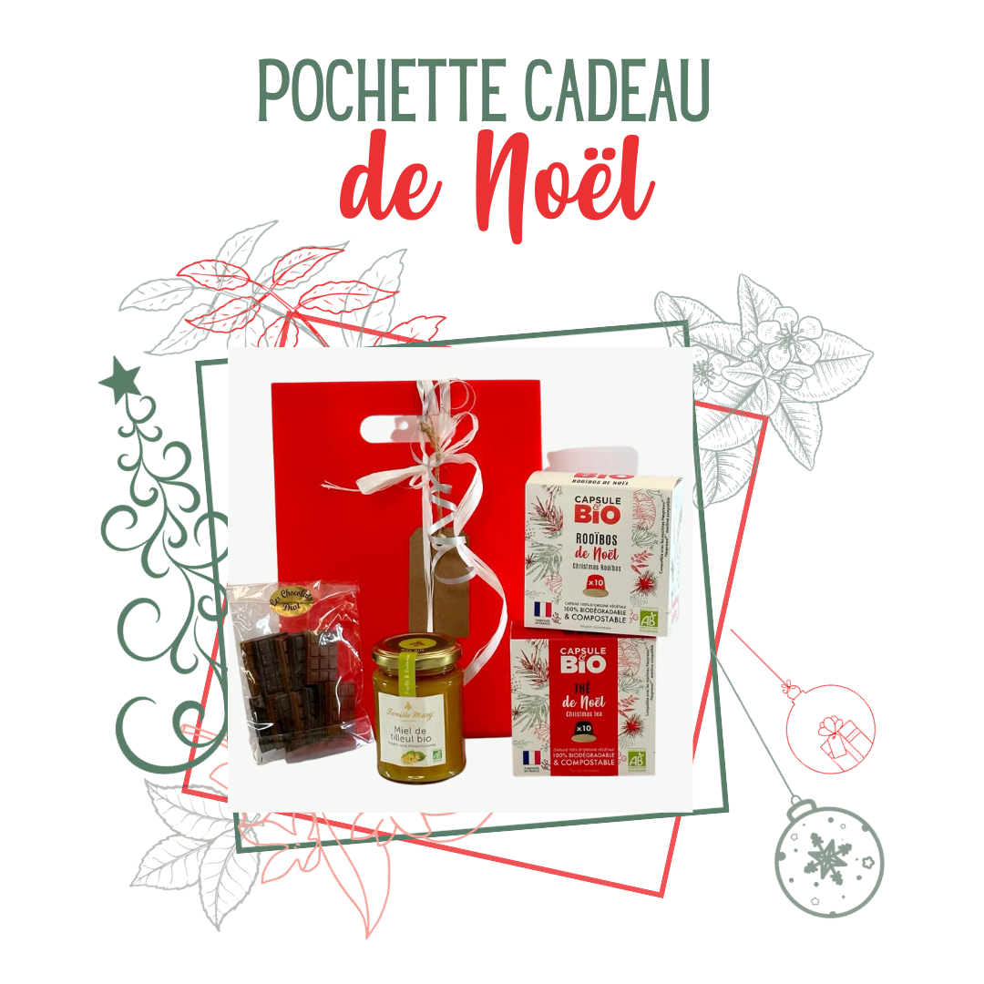 Coffret cadeau Noël : thé et rooibos bio Noël - Capsulebio