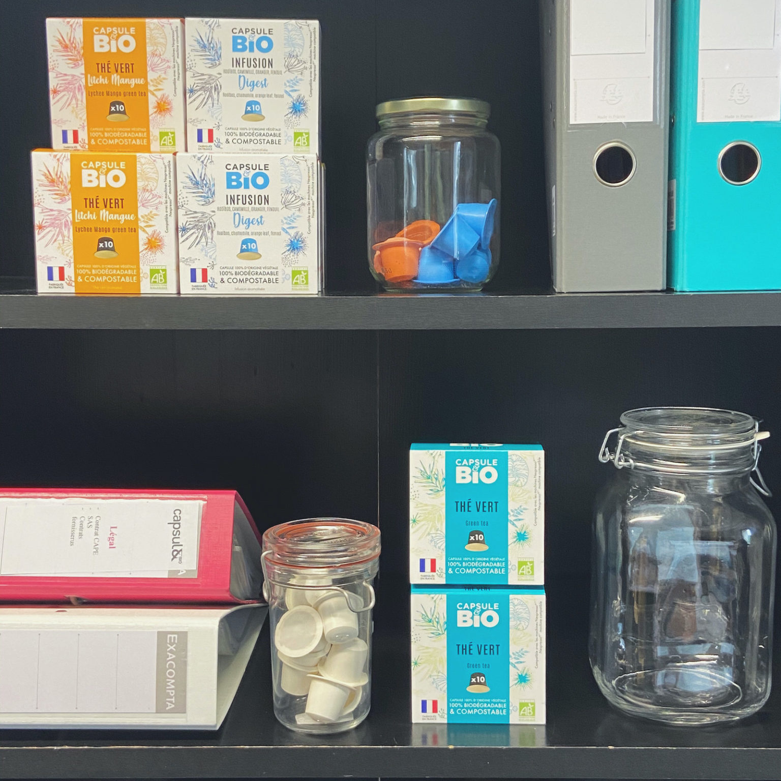 capsules écologiques capsules thé vert Nespresso bio