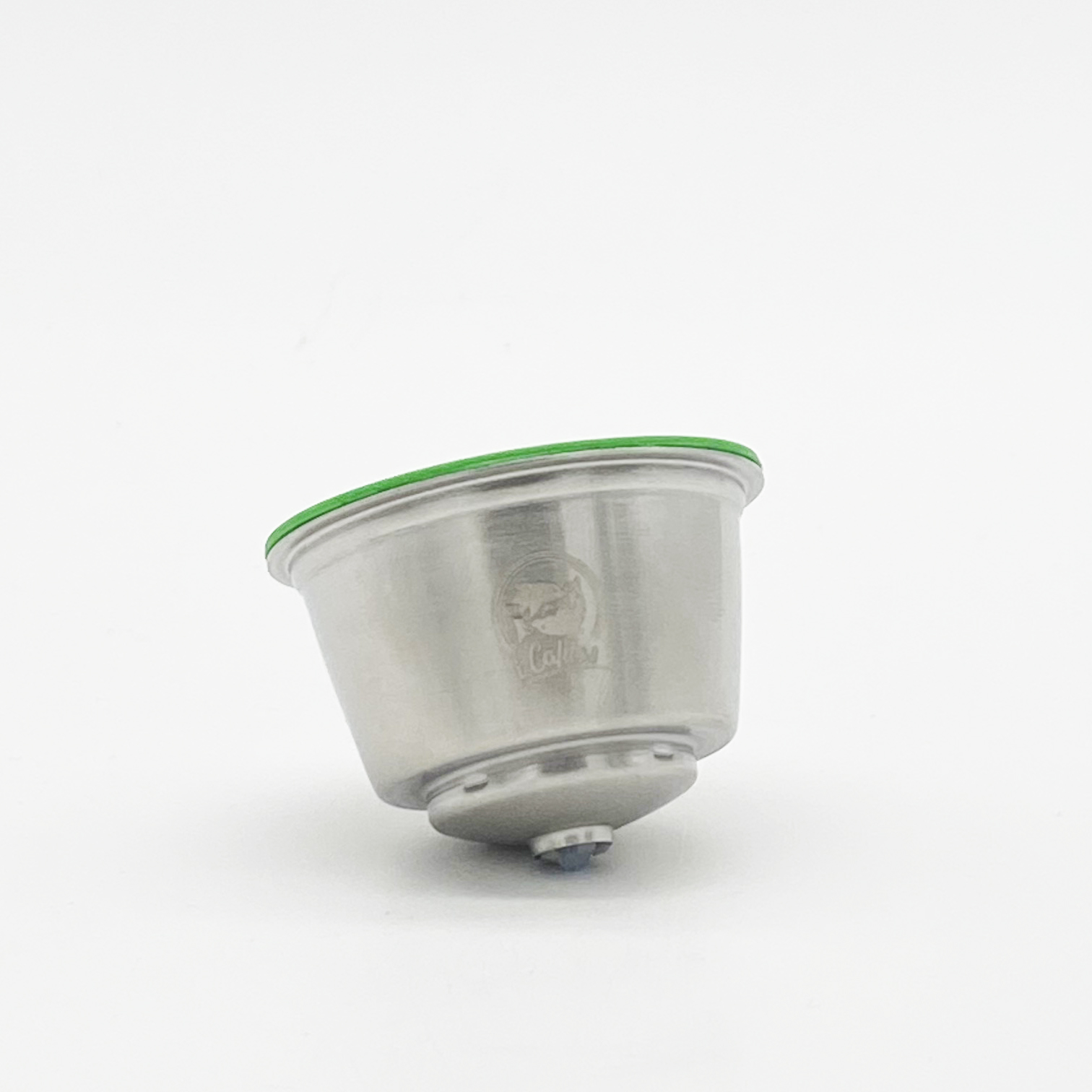 Capsule réutilisable nespresso ZENIUS, capsule nespresso plate rechargeable  inox