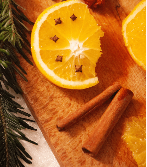 Thé de Noël Capsulebio avec agrumes, cannelle et girofle