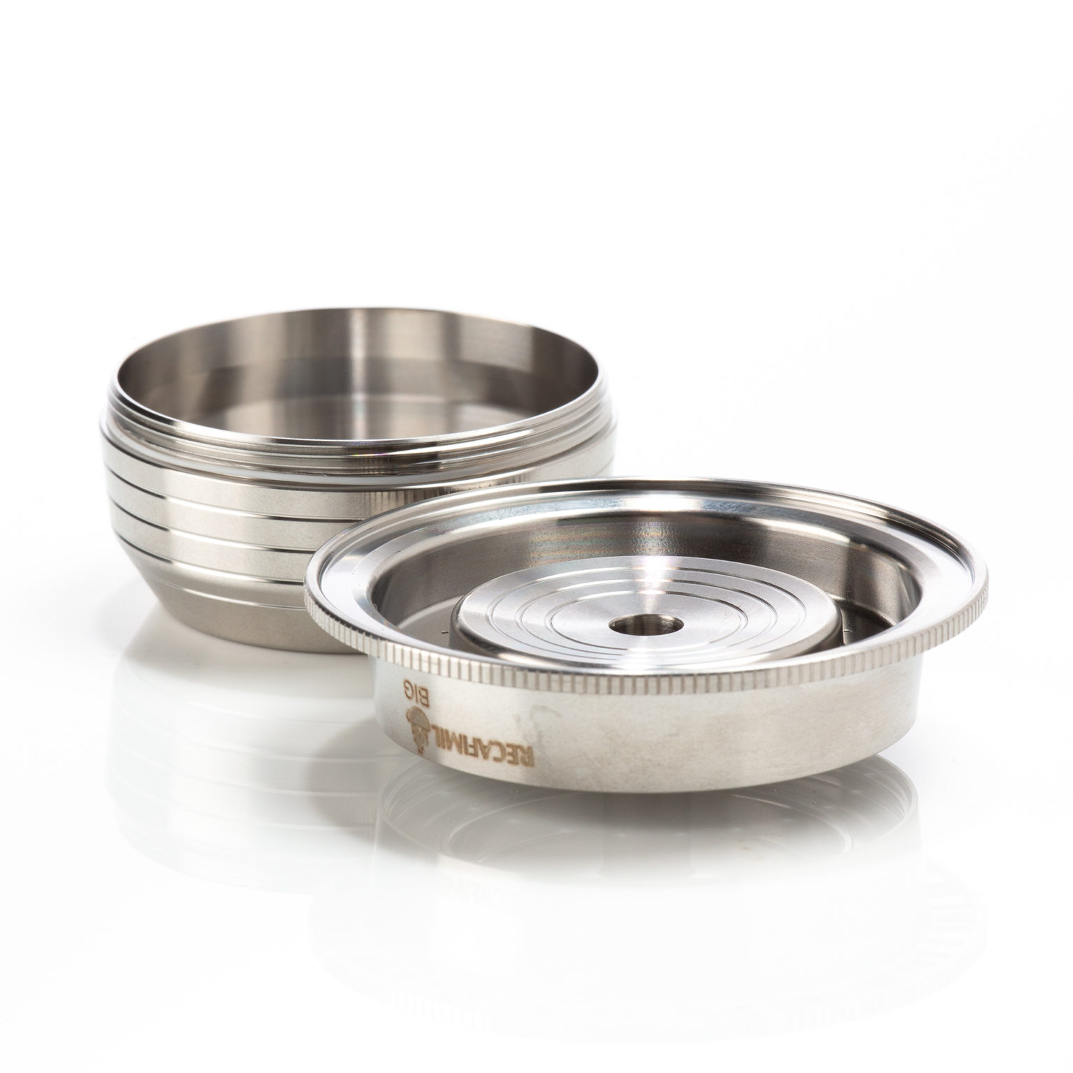 Capsulebio sélection capsule réutilisable : Vertuo, capsule nespresso vertuo rechargeable, inox