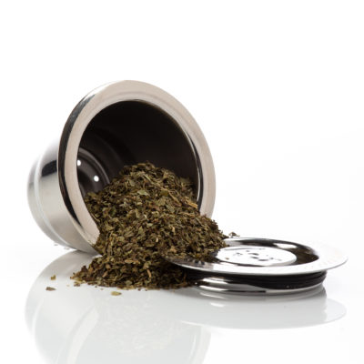 Capsulebio thé en vrac pour sélection capsule réutilisable : nespresso, capsule nespresso rechargeable, inox