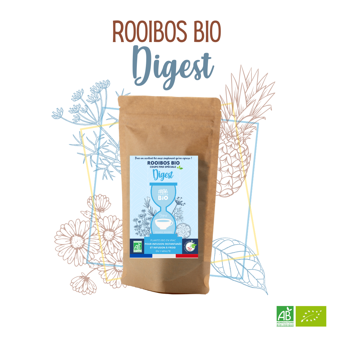 Capsul&bio - Rooibos bio digest sachet vrac 125g.