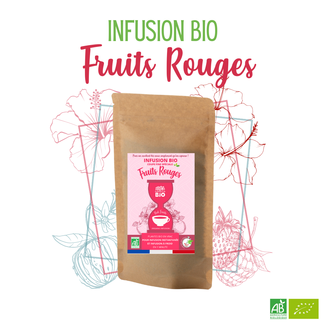 Infusion ÉNERGIE bio en vrac 100g - My Organic Infusion