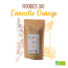 Rooibos bio CANNELLE ORANGE, feuilles d'infusion en vrac - coupe fine spéciale