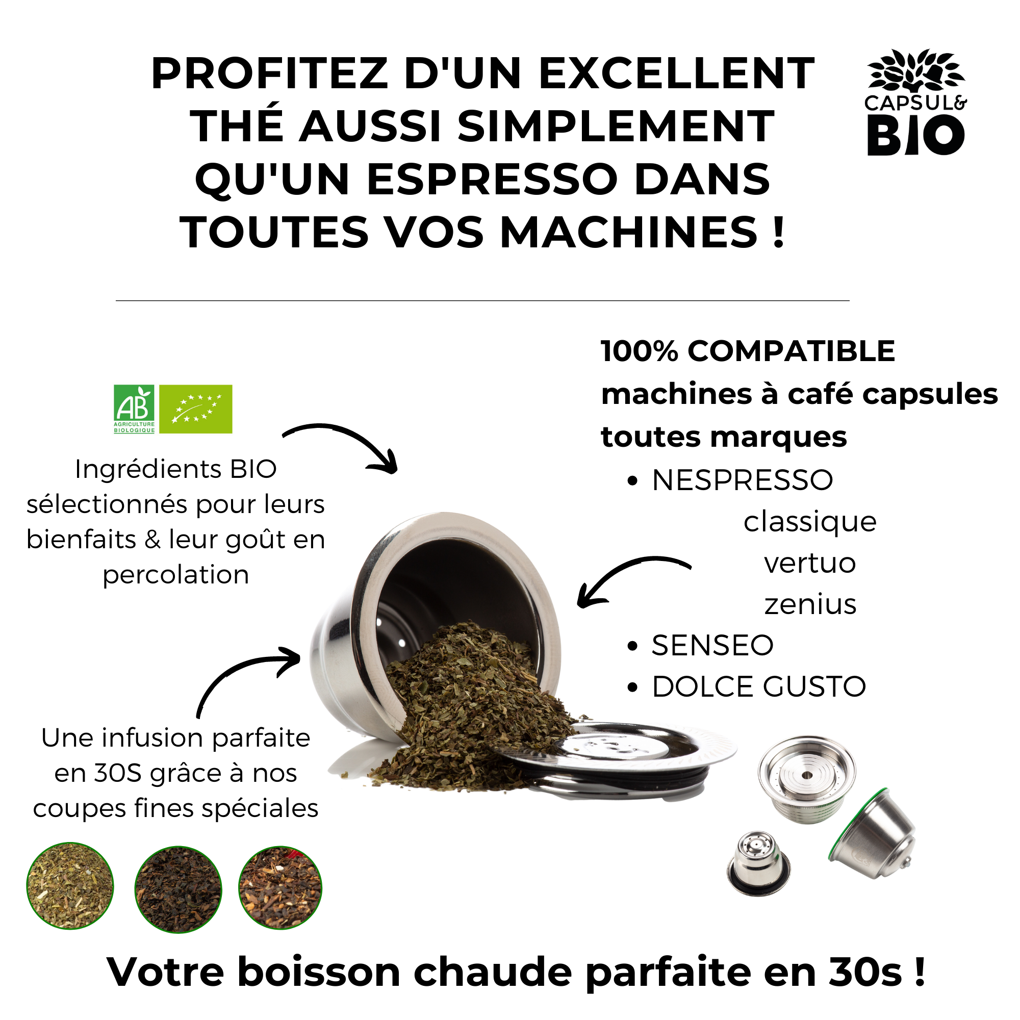 Des sachets de thé au thé en vrac : comment nos boissons chaudes