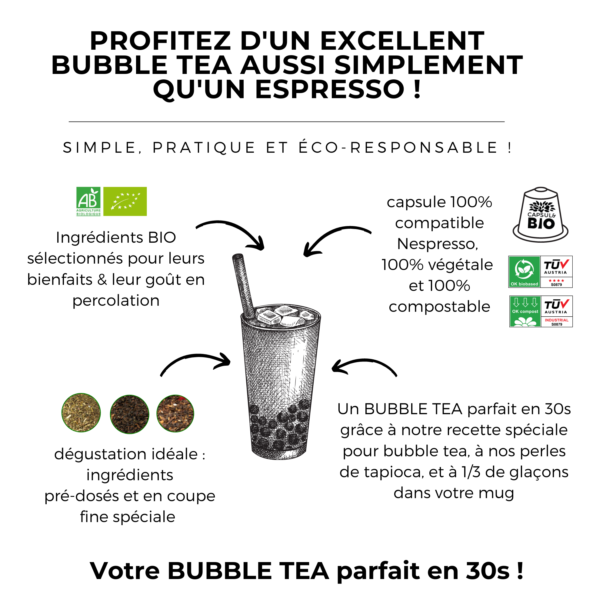 Achat Rooïbos Chaï - Capsules Nespresso - X10 En Gros
