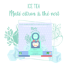 thé glacé maté citron & th& vert