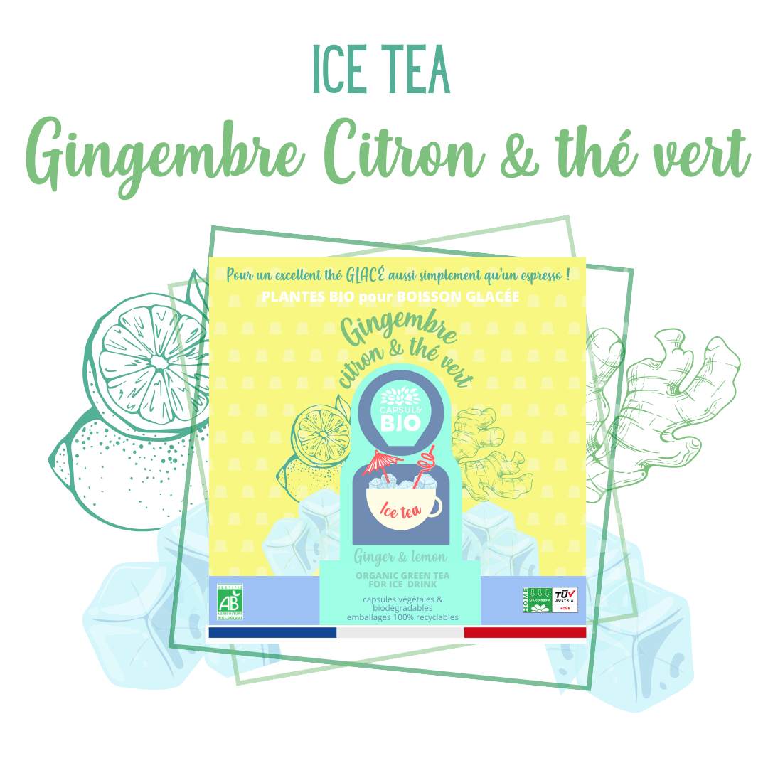 ice tea gingembre citron