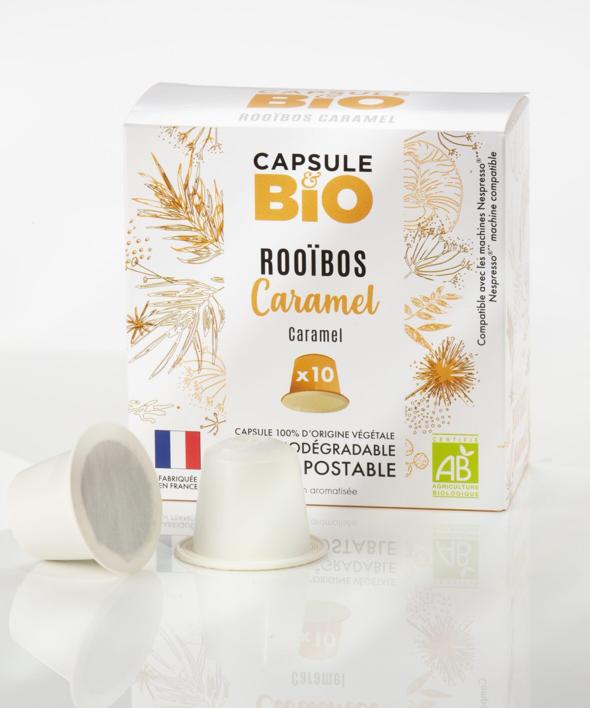 Alternative view of Rooibos CARAMEL, infusion - capsules thé nespresso