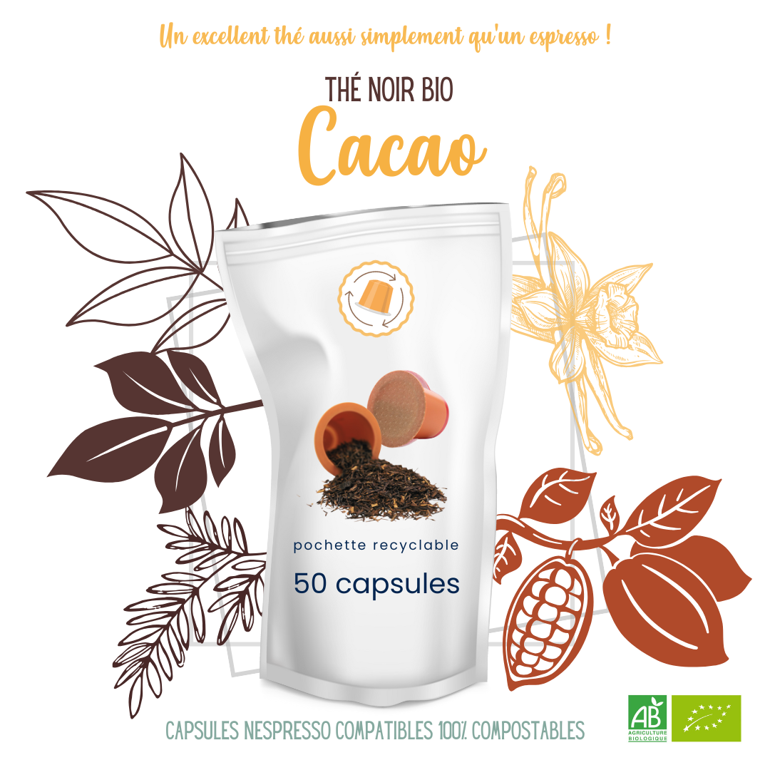 capsulebio_thé noir CACAO bio_50 capsules